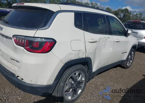 2020 Jeep Compass Limited Fwd z USA, uszkodzony, nr VIN 3C4NJCCB2LT211323